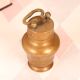 Handmade South Indian Brass Holy Water Pot with Lid