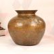 Himalayan Art Plain Finish Brass Holy Water Pot for Indoor Decor