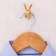 Golden Rabbit Metal Wall Hook