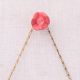 Pink Small Rose Ceramic Wall Hook