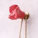 Pink Small Rose Ceramic Wall Hook