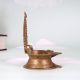 High-Quality Brass Gaja Lakshmi Oil Lamp for Home Decoration