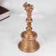 Vintage Handmade Brass Nandi Temple Bell for Prayer Room