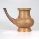 Antique Brown Finish Holy Water Pot Made of Finest Brass