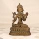 Traditional Finest Brass Goddess Tara Statue for Prayer Room