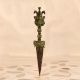 Vintage Worship Brass Phurpa in Nepalese Art for Decoration