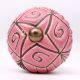 Pink Etched Ceramic Floral Cabinet Knob Online