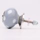 Grey Dotted Ceramic Cabinet Knobs Online