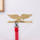 Brass Golden Eagle Wall Hanging Hook Wall Multiple Organizer