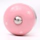 Pink White Tiny Star Pattern Cabinet Knobs