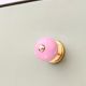 Pink White Tiny Star Pattern Cabinet Knobs