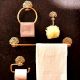 High-Quality Brass Tree Toilet Paper Holder for Bathroom
