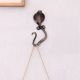 Decorative Snake Iron Hooks