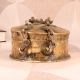 Vintage Finish Handmade Brass Jewelry Box for Collection