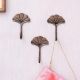 Antique Mushroom Iron Hooks-Pack of 3