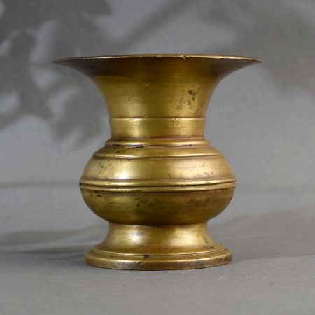 Handcrafted Brass Water Pot for Flower Decoration