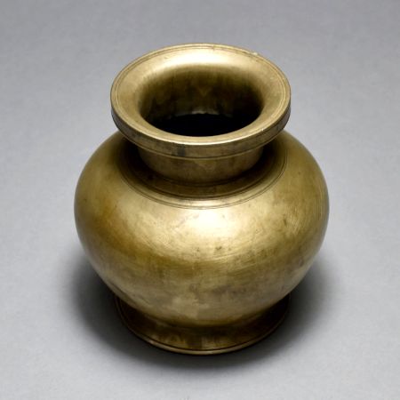 Beautiful South Indian Finish Holy Water Pot Made of Brass