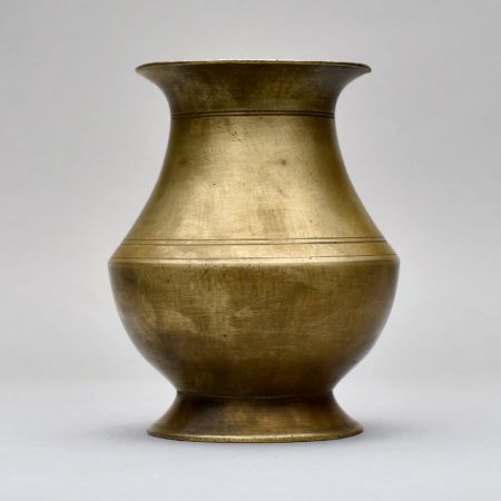 Finest Handcrafted Brass Water Pot for Hindu Rituals and Decor