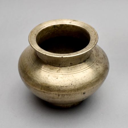 Handcrafted Best Quality Brass Holy Water Pot for Hindu Rituals