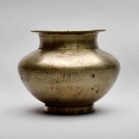 Handcrafted Best Quality Brass Holy Water Pot for Hindu Rituals