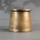 Handcrafted Brown Finish Panchpatra Water Pot Made of Brass