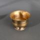Brown Brass Holy Kumkum Pot for Hindu Rituals