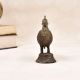 Handmade Vintage Brass Cock Statue in Dhokra Art for Decor