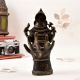 Handmade Tribal Brass Lord Ganesha Statue from Central India