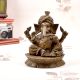 Vintage Antique Brass Lord Ganesha Statue for Decoration