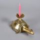 Tribal Handcrafted Brass Turtle Candle Holder for Decoration