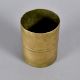 Vintage Handmade Brass Measurement Pot for Flower Decor