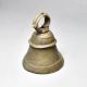 High-Quality Bell Metal Temple Bell with Loop from Central India