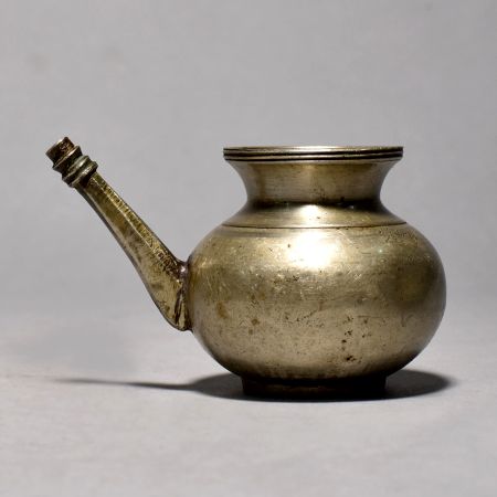 Vintage Holy Water Pot with Spout
