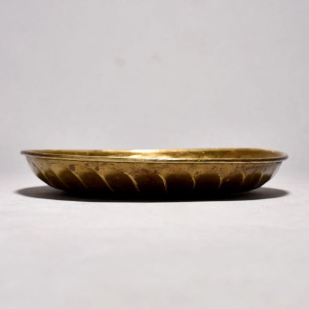 Vintage Small Holy Plate with Ganesh Gaving