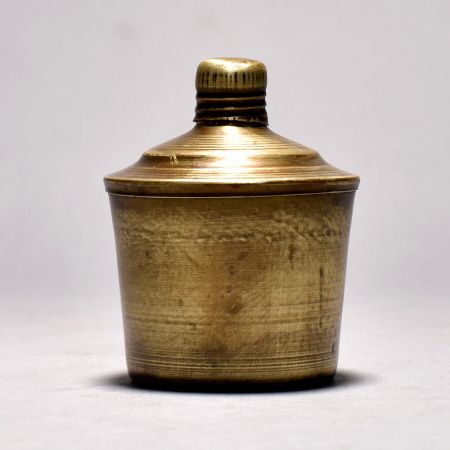 Vintage Brass Lamp from Hyderabad for Decoration