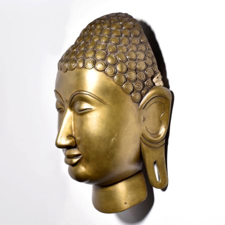 Budha Wall Hanging Head From Bihar