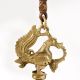 Brass Peacock Hanging Diya For Temple With Chain