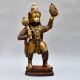 Lord Hanuman In Standing Pose Of Brass Material