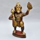 Lord Hanuman In Standing Pose Of Brass Material