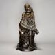 Sitting Figure Of Sai Ram In Brass Material