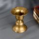 Handcrafted Vintage Brass Flower Pot for Home and Temple Use