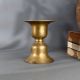 Handcrafted Vintage Brass Flower Pot for Home and Temple Use