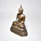 Vintage Budha Sitting In Fine Art