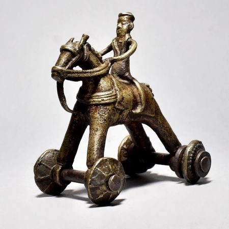 Handcrafted Vintage Horse Rider - MP Art Collectible