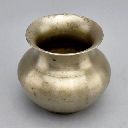 Vintage Plain Brass Holy Water Pot