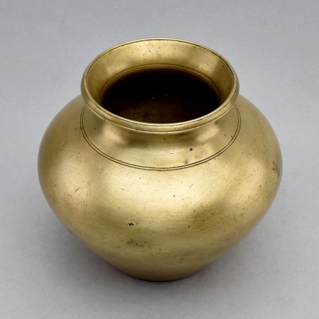 Antique Brass Holy Water Pot-South Indian Art