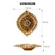 Designer Round Brass Oil Lamp Festive Diya