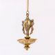 Handmade Golden Brass Hanging Diya Home Temple Pooja Room With Chain
