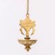Handmade Golden Brass Hanging Diya Home Temple Pooja Room With Chain