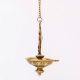 Handmade Golden Brass Hanging Diya Home Temple Pooja Room With Chain
